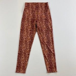 Beach Riot Brown Patterned Leggings